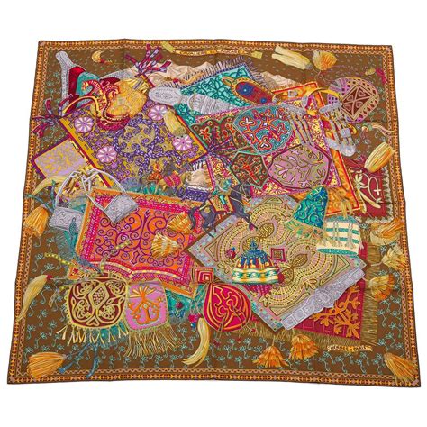 Hermès Cavaliers Du Caucase Silk Scarf 